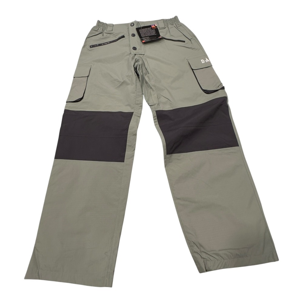D.A.M. Cargo Pants Mens Medium Olive Green Ripstop Tactical Gorpcore Pants